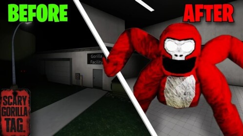 Tag del gorilla spaventoso