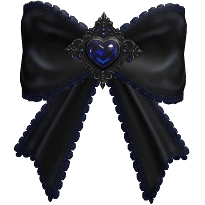 Goth Vampire Hair Bow