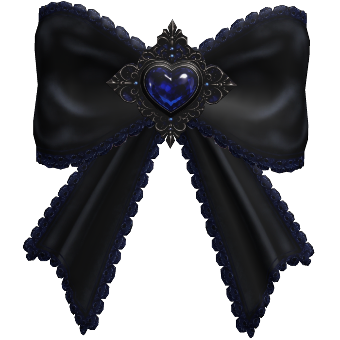 Goth Vampire Hair Bow