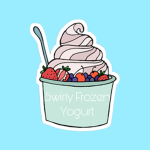 Swirly Frozen Yogurt