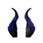Draconic Master Bluefire Flame Tipped Horns