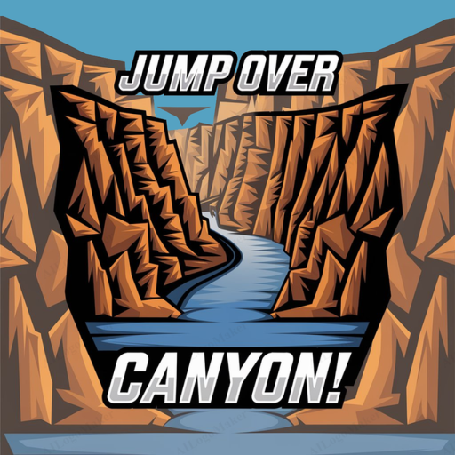 Jump Over Canyon!  official Roblox game thumbnail