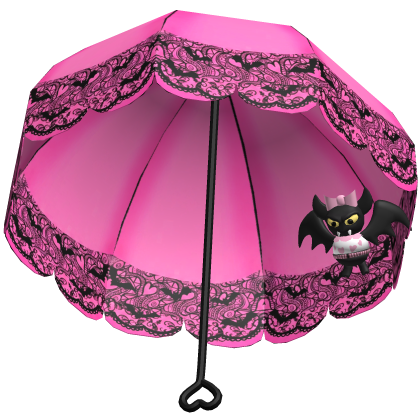 🩷 Draculaura Pink Parasol & Bat Mh Umbrella