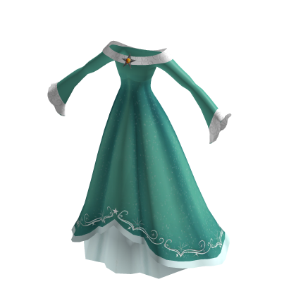 Ariel Princess Teal Gown Rosalina