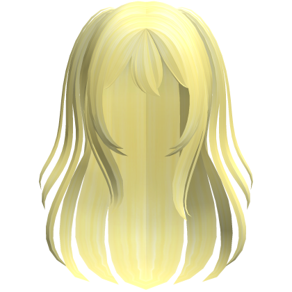 yellow wispy cute doll loose anime hair