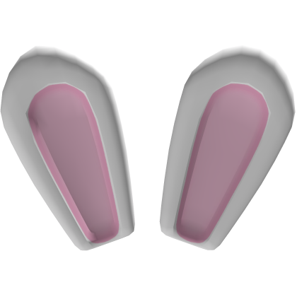 ♡ - cutest white bunny ears ! Roblox item