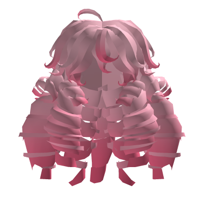 Cute Pink Curls Long Hair Roblox NoFilter