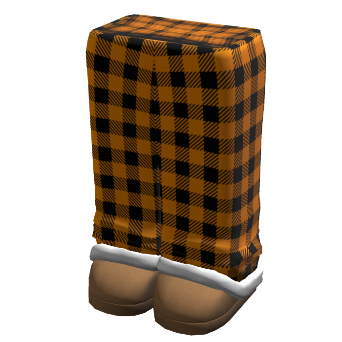 Pajamas And Slippers Halloween Orange