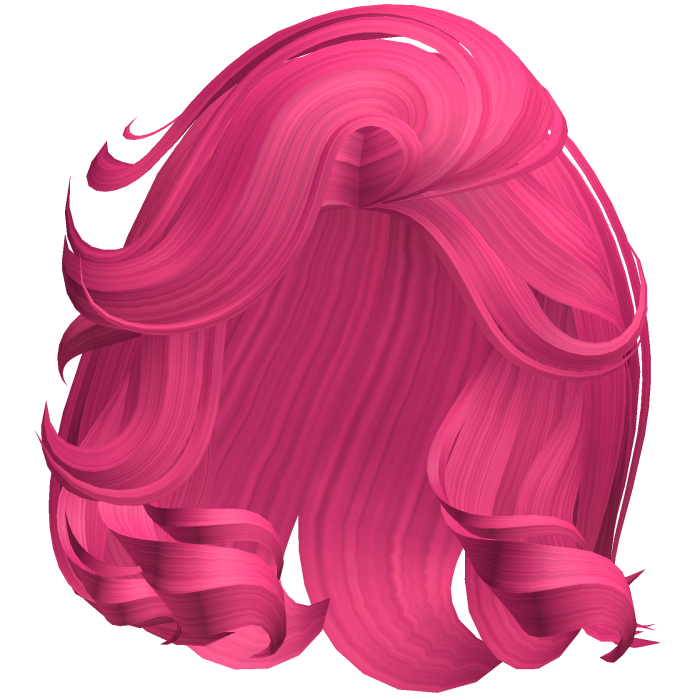 Wispy Layered Short Blowout (Hot Pink)