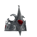 Silver Heart Crown