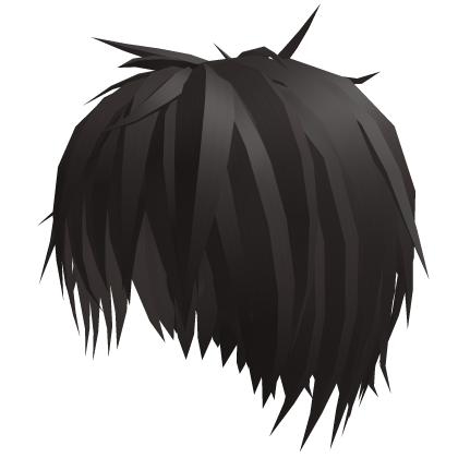 Messy Emo Shaggy Anime Boy Mullet (brown)