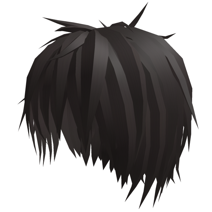 Messy Emo Shaggy Anime Boy Mullet (brown)