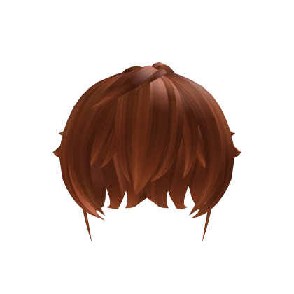 Burnt Copper Messy Layered Hair Roblox item