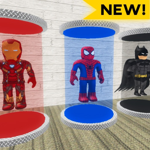Super Hero Tycoon official Roblox game thumbnail