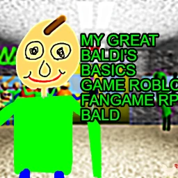 MY GREAT BALDI'S BASICS GAME ROBLO FANGAME RP BALD icon