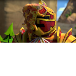 pizzza in the face