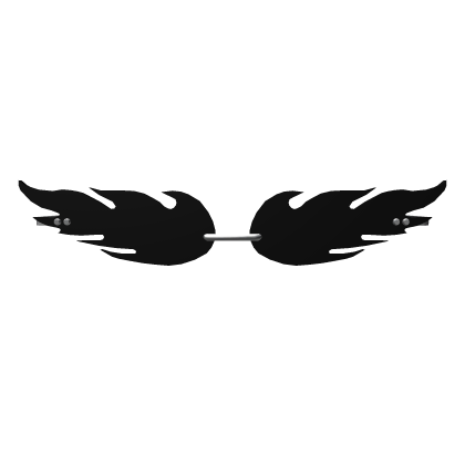 Black Flame Sunglasses Roblox item