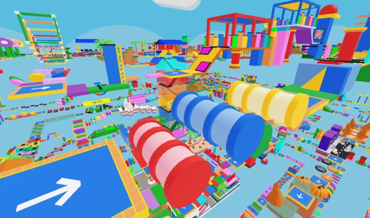 Obby siêu dễ! - Roblox