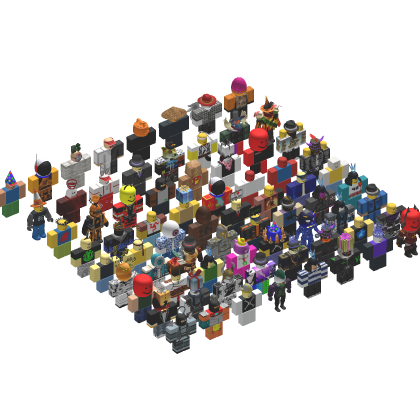 🪐 Retro NPC Pack Roblox Old School Characters K