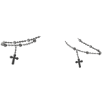 White Waist Rosary Addon [1.0]