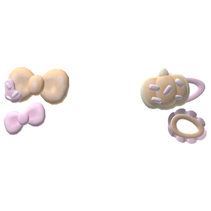 . ‿ ♡ pumpkin cookie halloween baker clips ! Roblox item
