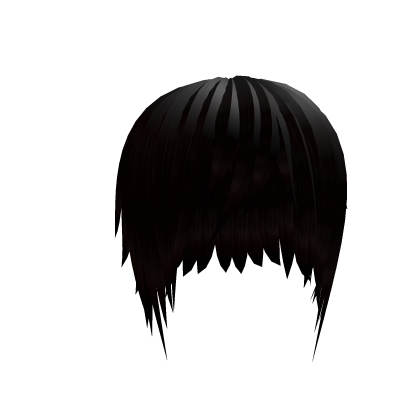 black red hair  Roblox item
