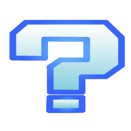 Mario Style Question Mark Roblox decal
