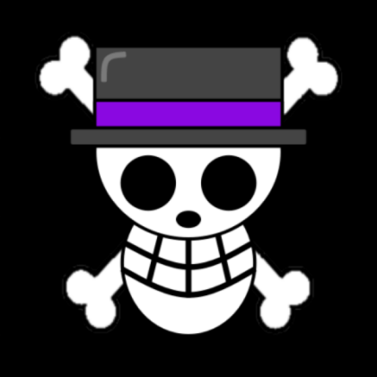 Purple Banded Pirates Flag Roblox decal