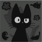 black cat:p