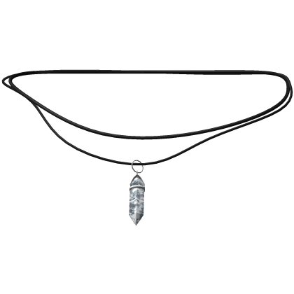 White Crystal Necklace 3.0
