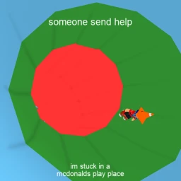 someone send help im stuck in an mcdonalds play pl icon