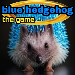 Blue Hedgehog Rings Simulator icon