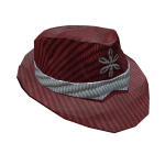 Red Ugly Christmas Sweater Fedora