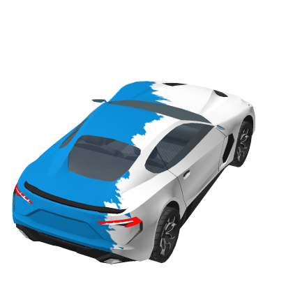 Sports Car (blue)