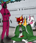 Squid game and fnaf group
