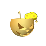 Golden Pumpkin Juice with Sponge