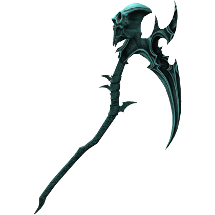 Halloween Korblox Horror Bone Skeleton Scythe  Roblox item
