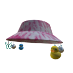 Bucket festival hat tie dye duck butterfly