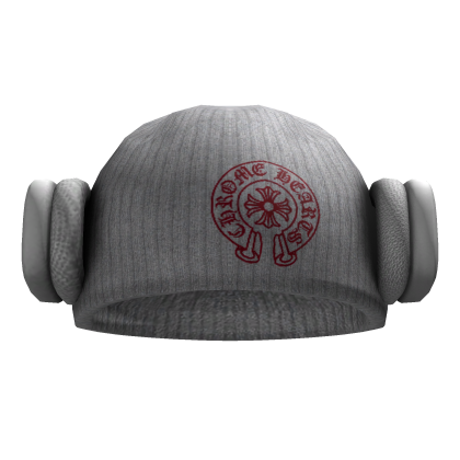 Skull Cap w/ Headphones Chromehearts Roblox item