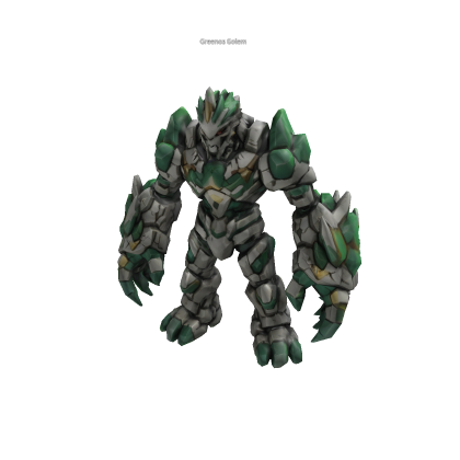 Greenos Golem Monster R15 NPC no Scripted