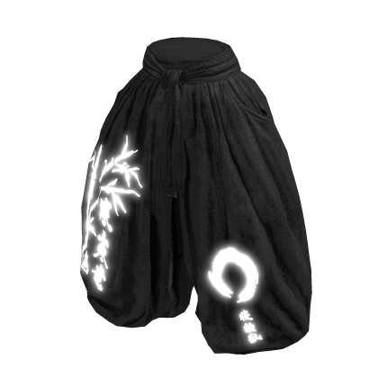 L$ - Glowing Baggy Japanese Pants (Emissive)