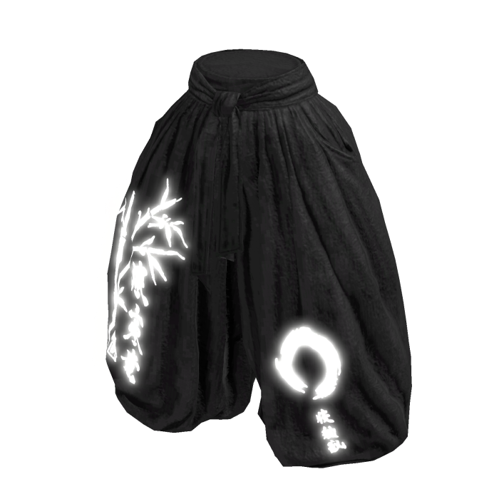 L$ - Glowing Baggy Japanese Pants (Emissive)