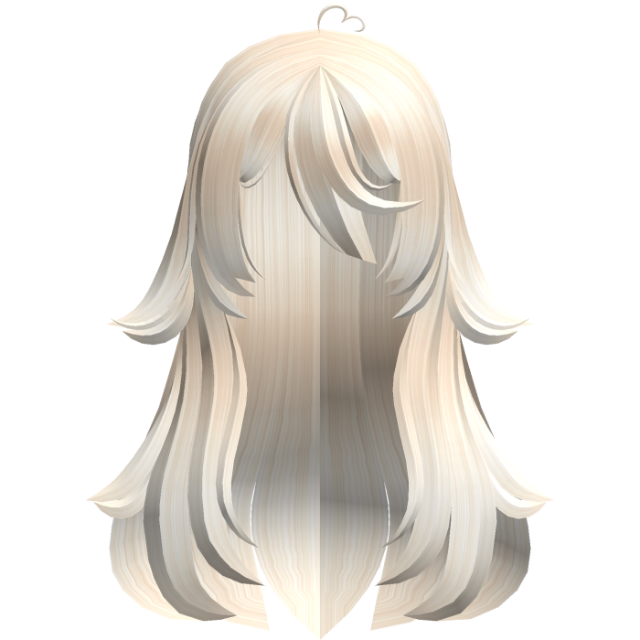 ୨ৎ Cute Blonde Fluffy Overgrown Long Hair