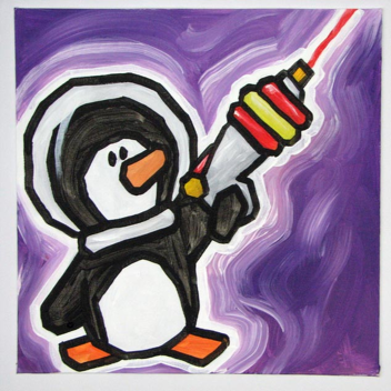 Penguin Laser Tag (Testing!)
