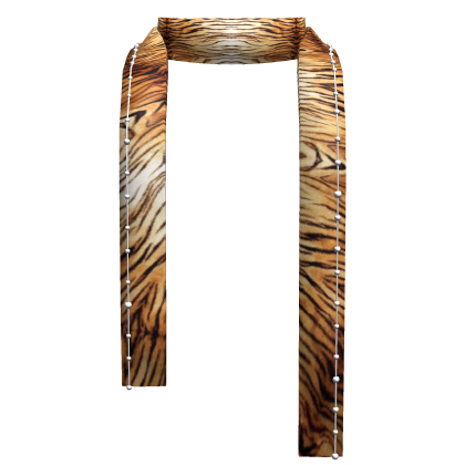 Tiger Y2K Winter Scarf