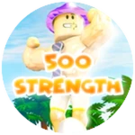 500 Strength Roblox badge thumbnail