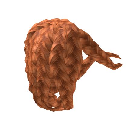 Ginger Dragon Queen Braids Add-on Roblox item