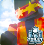 Playing toilet tower defense group