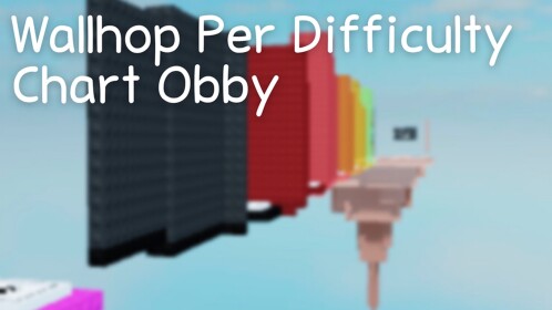 [🎃Halloween] Wallhop Per Difficulty Chart Obby