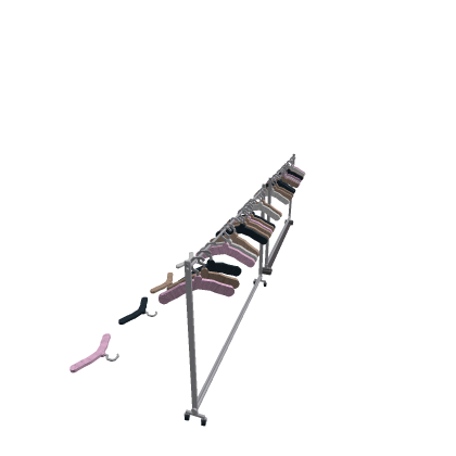 Clothes racks (lined)